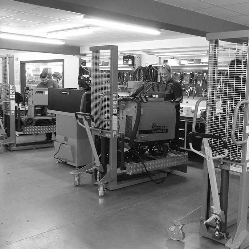 SCHUB Servicewerkstatt